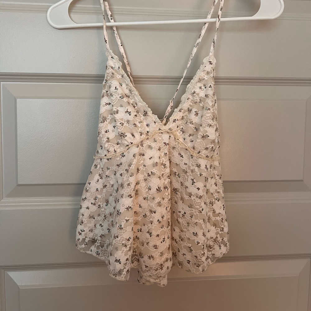 Floral Lace Women’s Top